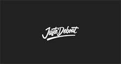 Desktop Screenshot of juste-debout.com